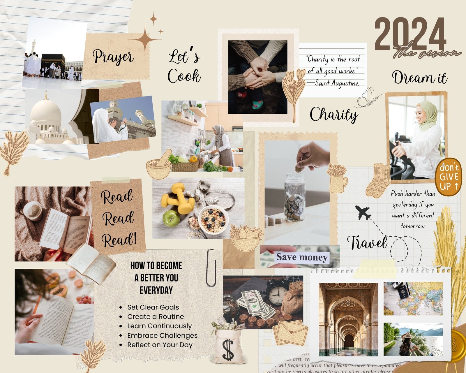 2024 Digital Vision Board Kit | Your Path to Manifestation and Visual  Excellence