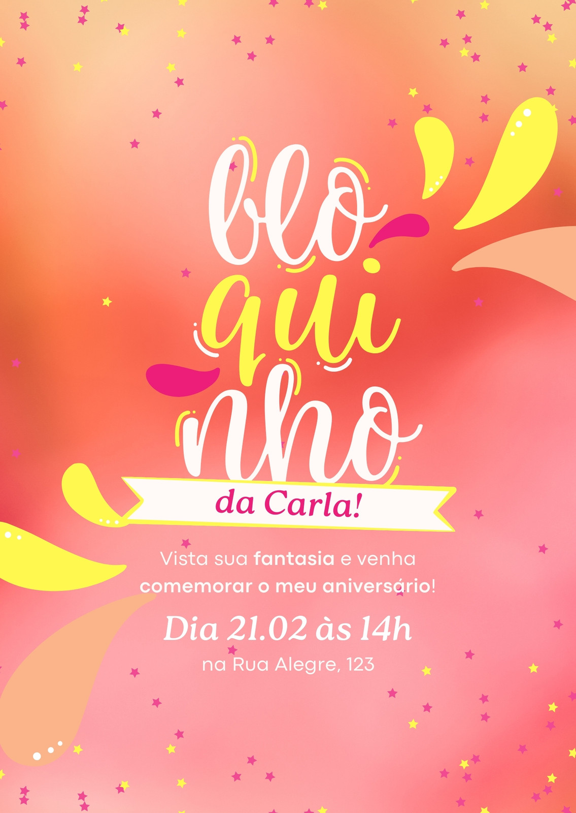 Modelos gratuitos e personalizáveis de Carnaval - Canva