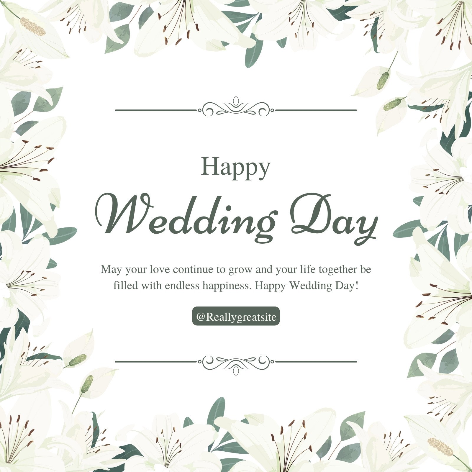 Page 9 - Free editable wedding Instagram post templates | Canva