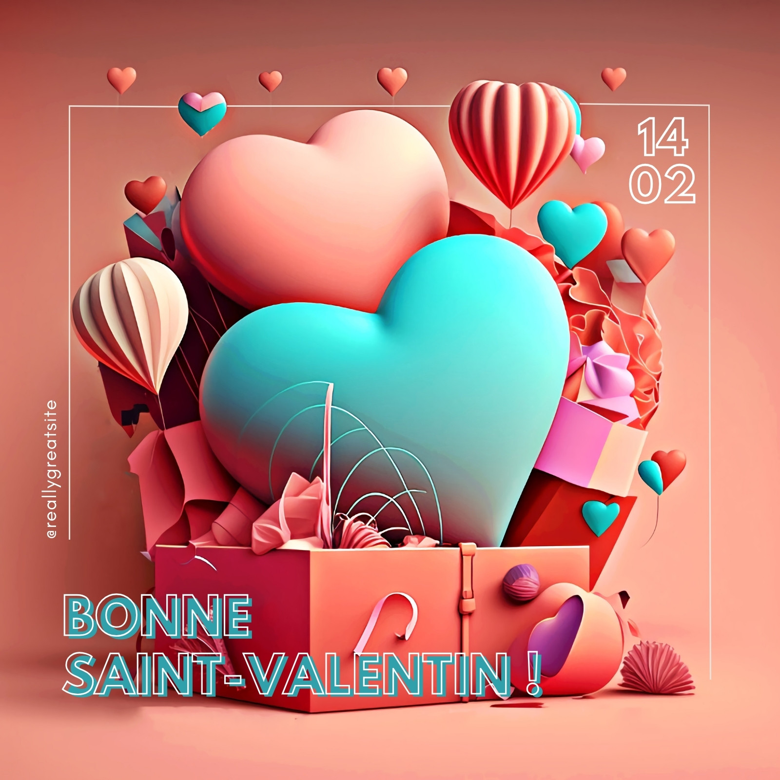 saint valentin : modèles gratuits à personnaliser - Canva