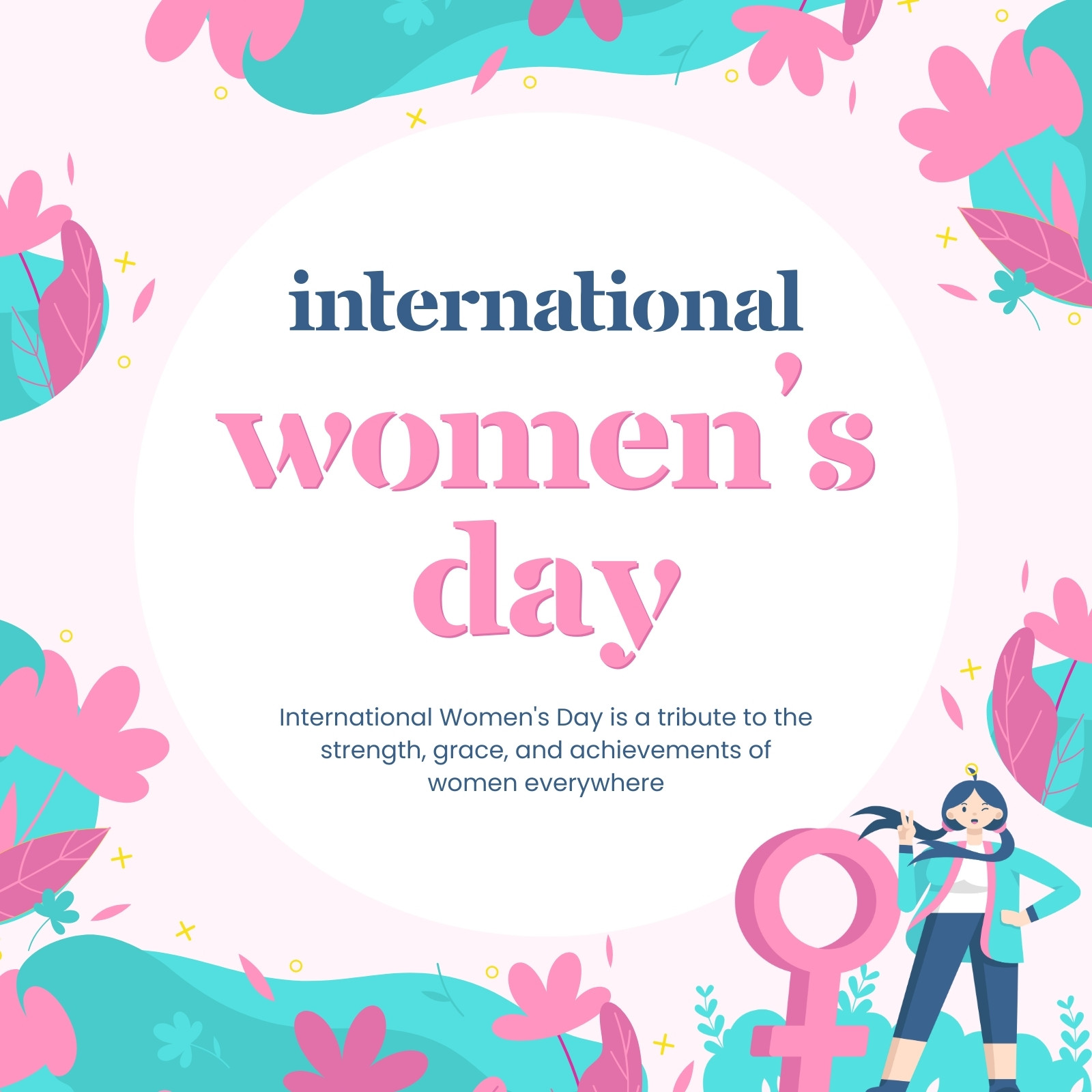 Page 5 - Free and customizable womens day templates