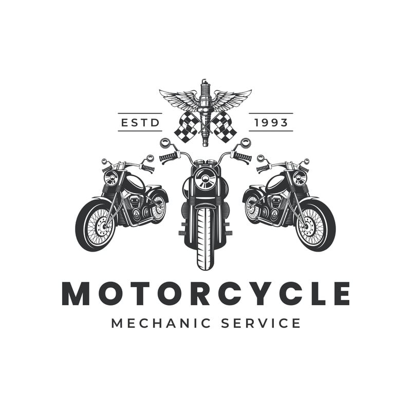 Free and customizable motorcycle templates