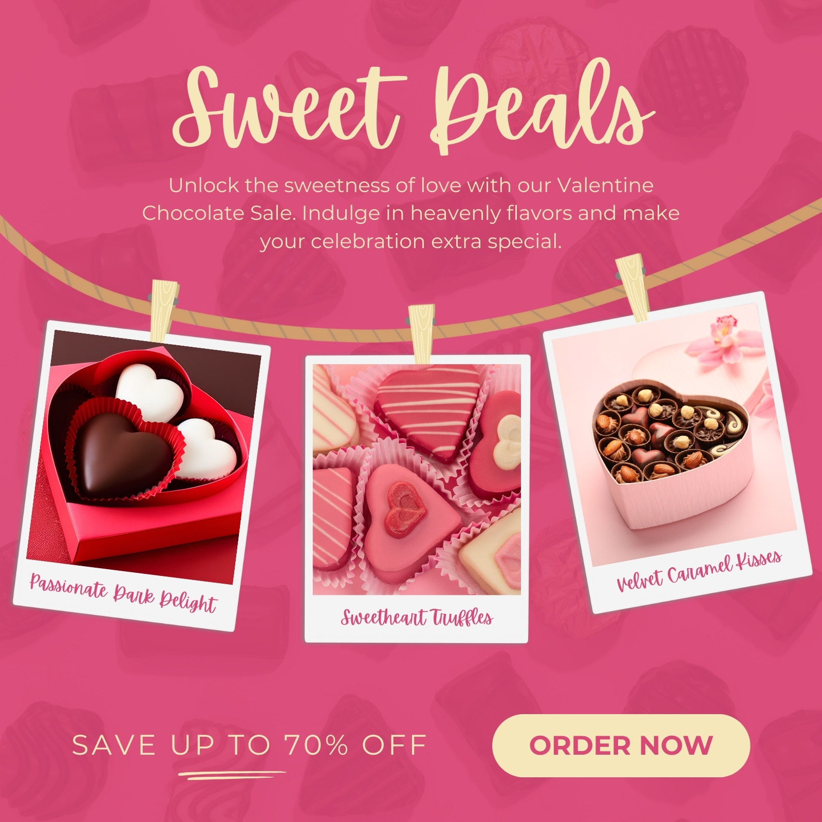 Page 5 - Free and customizable chocolate templates