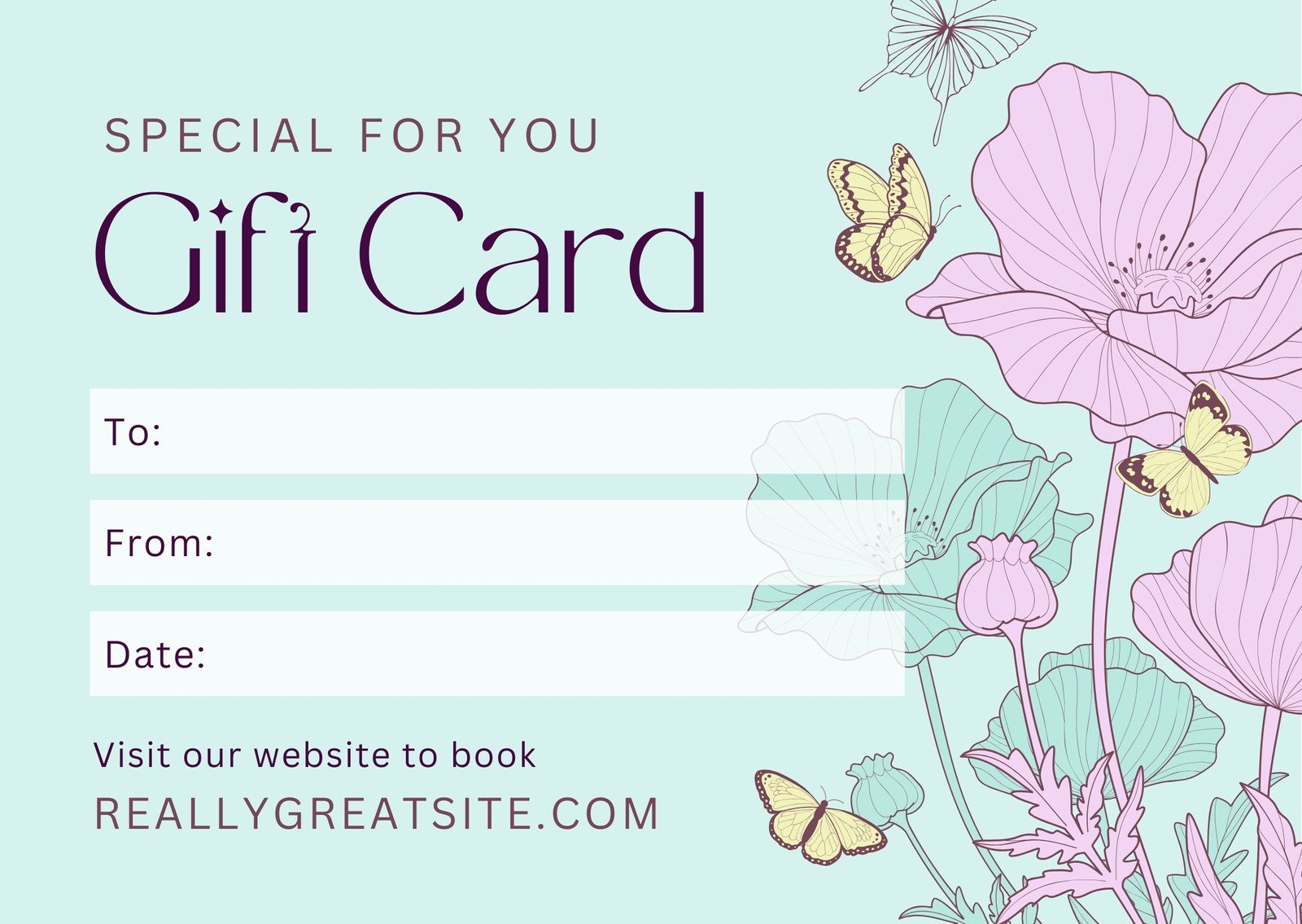 Canva Gift Certificate Template 15 Gráfico por Mycreativee