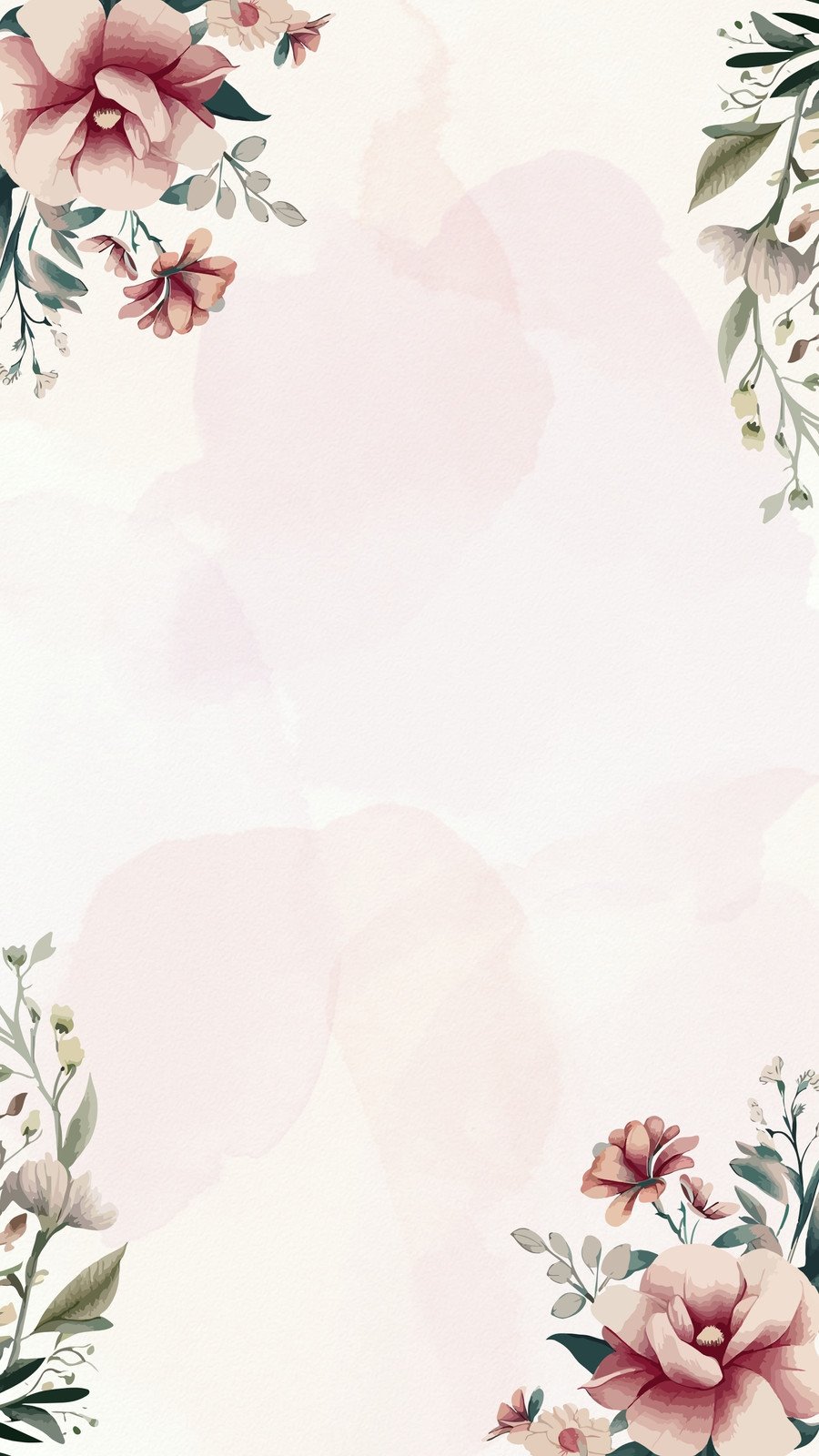 Page 2 - Free and customizable pink floral background templates