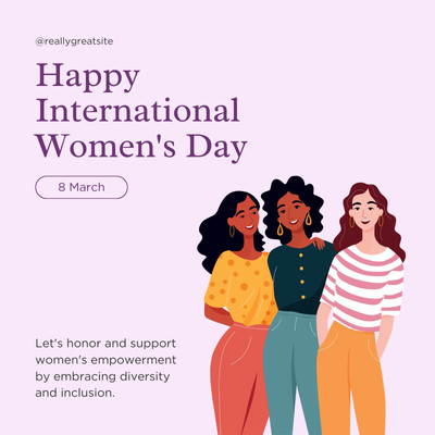 Page 8 - Free Women's Day Instagram post templates to edit