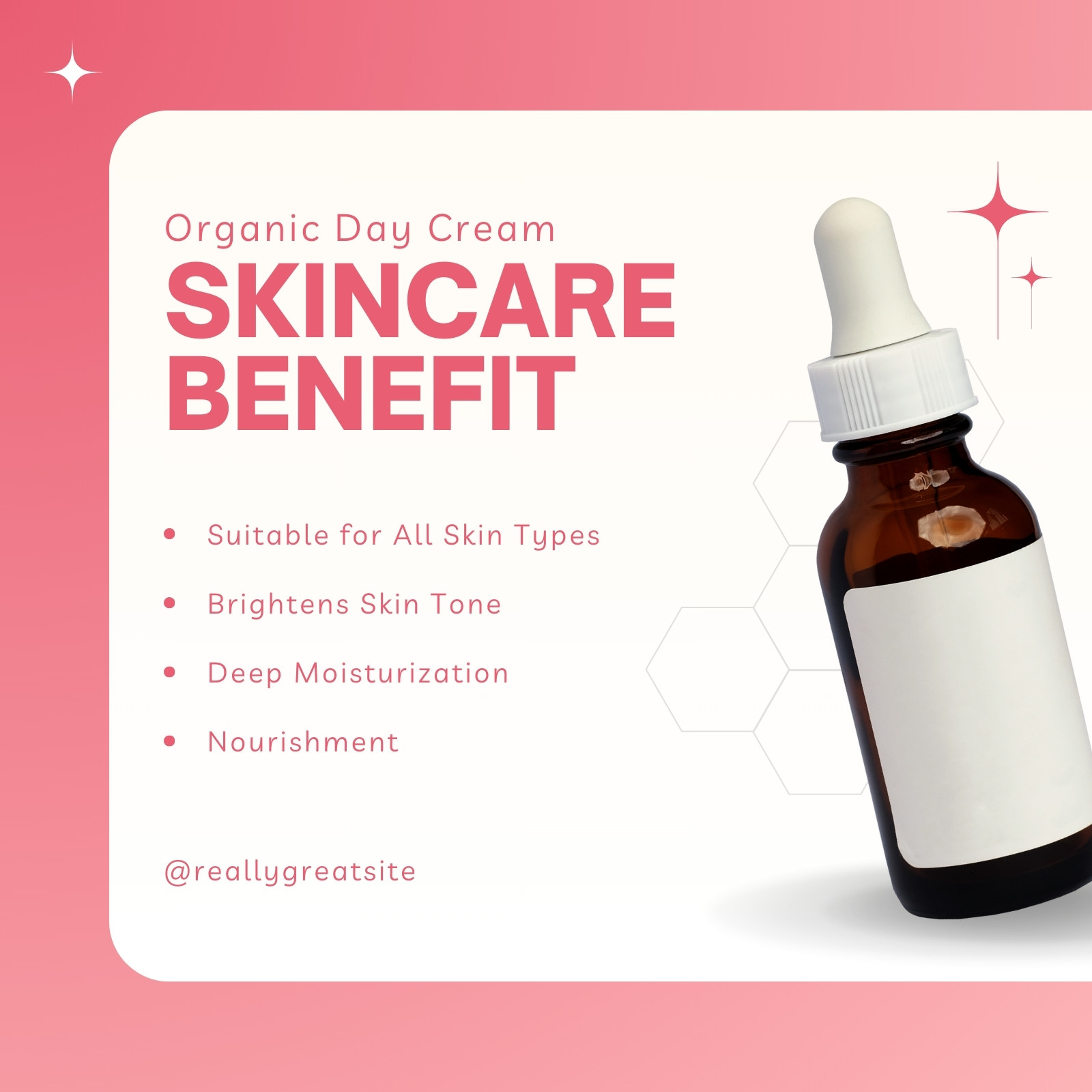 Free and customizable skin care templates