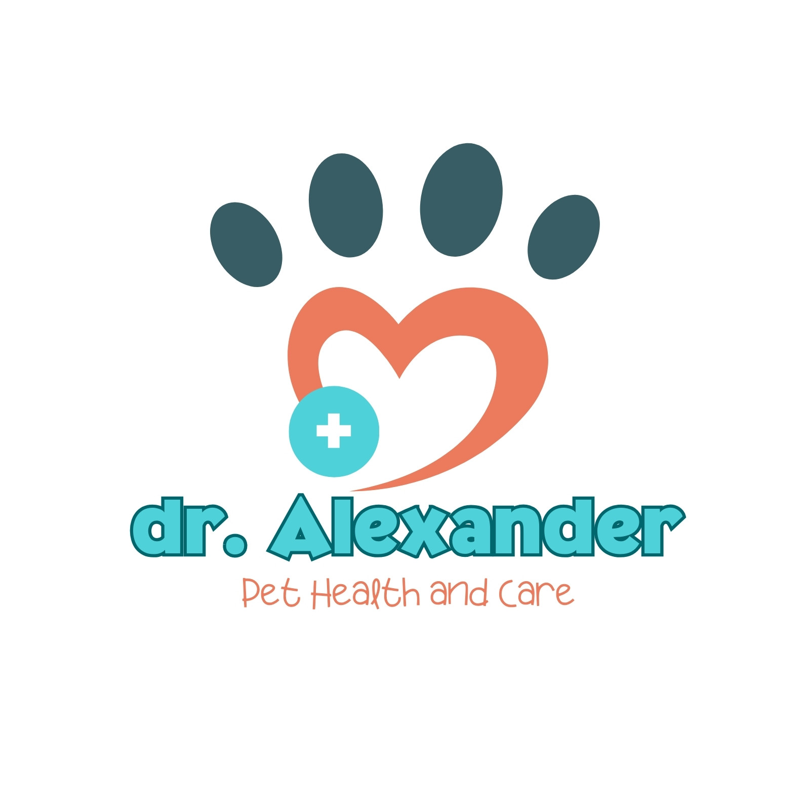 Veterinary Dog Care Logo - Branition