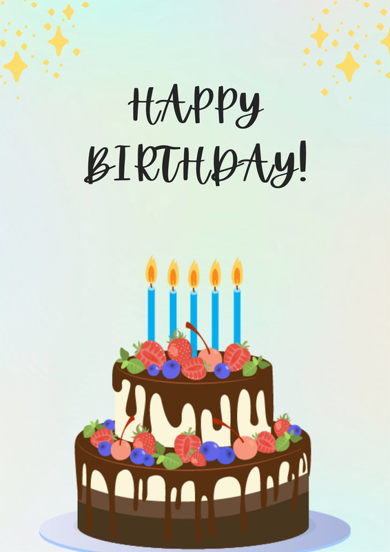 Vector Illustration Birthday Background Birthday Cake Colorful Balloon  Stock Vector by ©dualoro 182122144