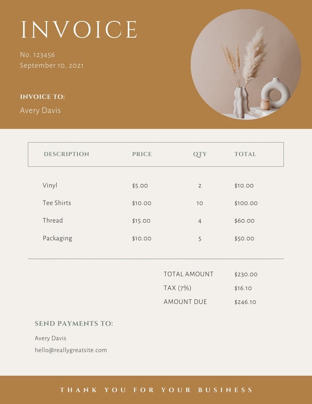 Free Printable Freelance Invoice Templates Canva 4899