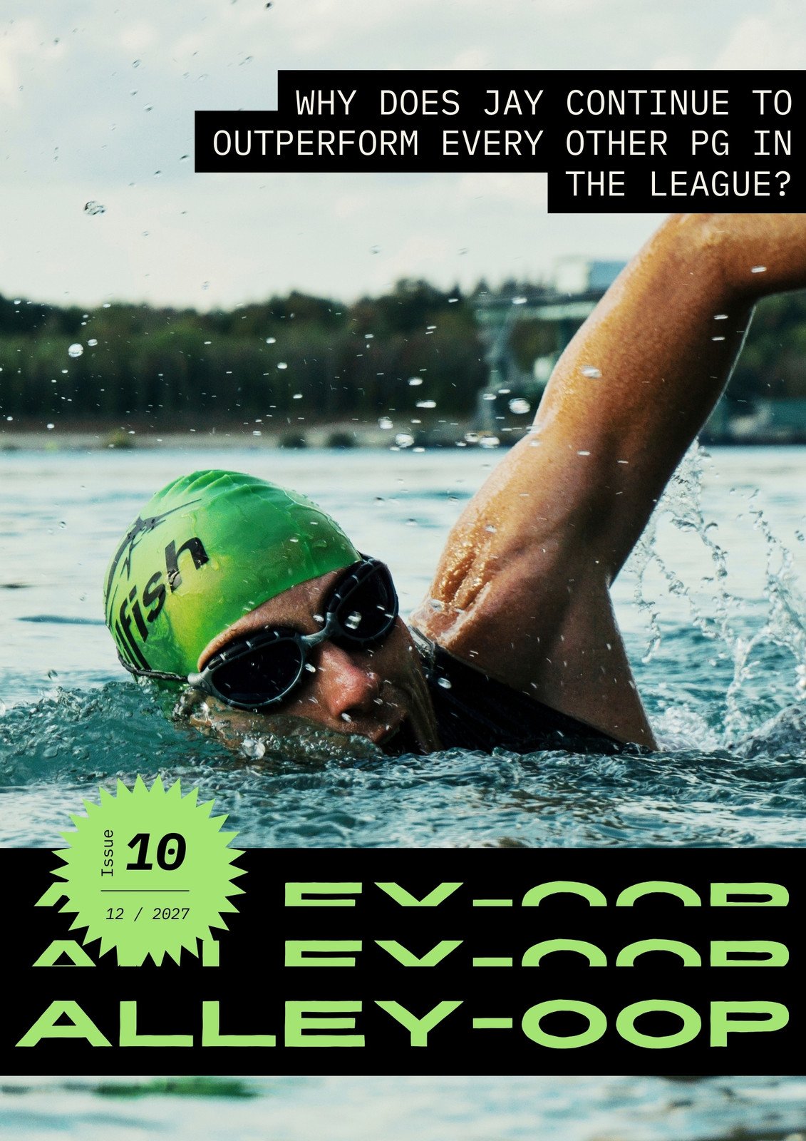 Free, custom printable sports magazine cover templates