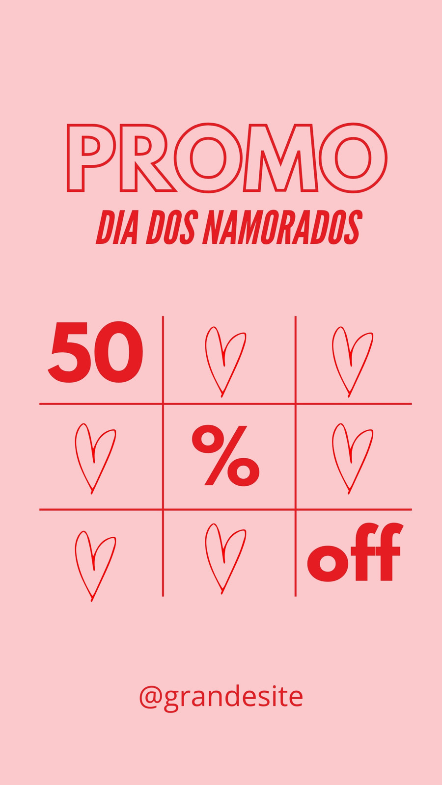 Modelos gratuitos e personalizáveis de Dia dos Namorados - Canva