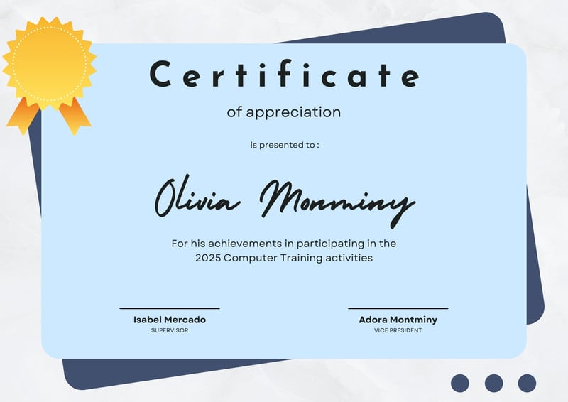 Free printable, customizable student certificate templates | Canva
