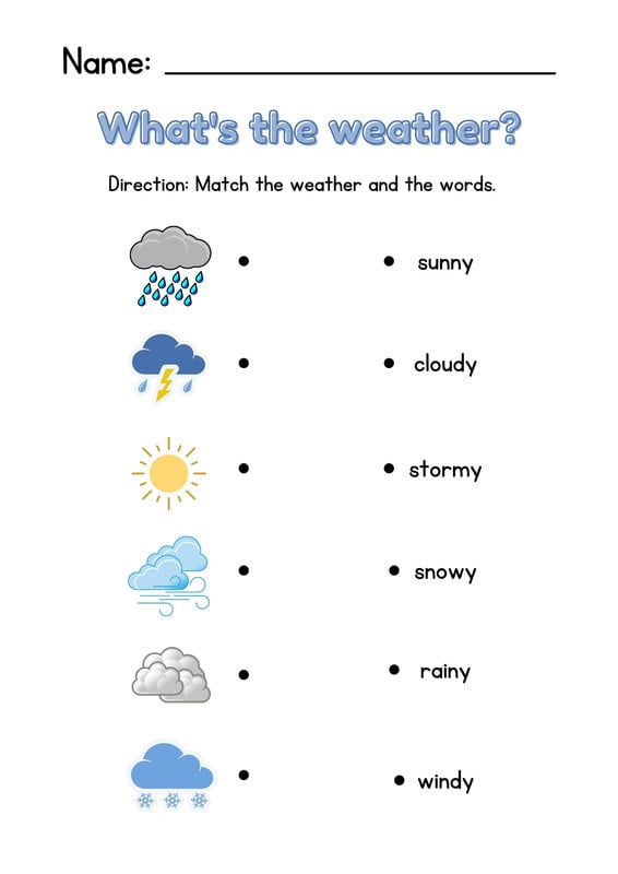 Free and customizable weather templates