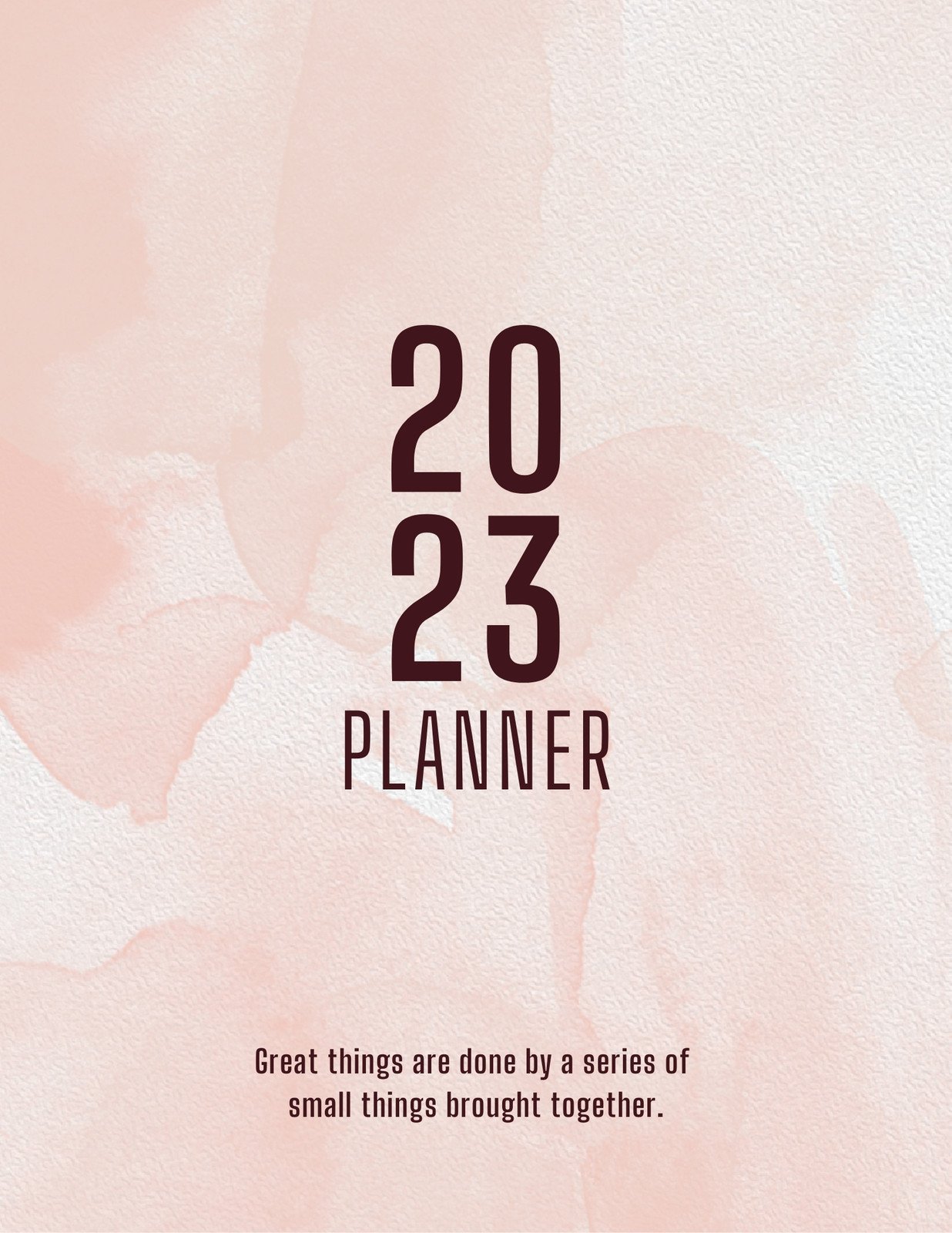 Pink Rose Printed to Do Planner Pages for Your Agenda MM GM 