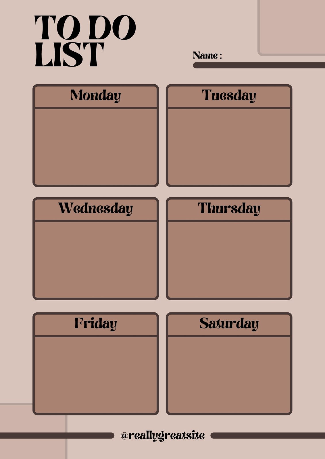 Free And Customizable Brown Templates