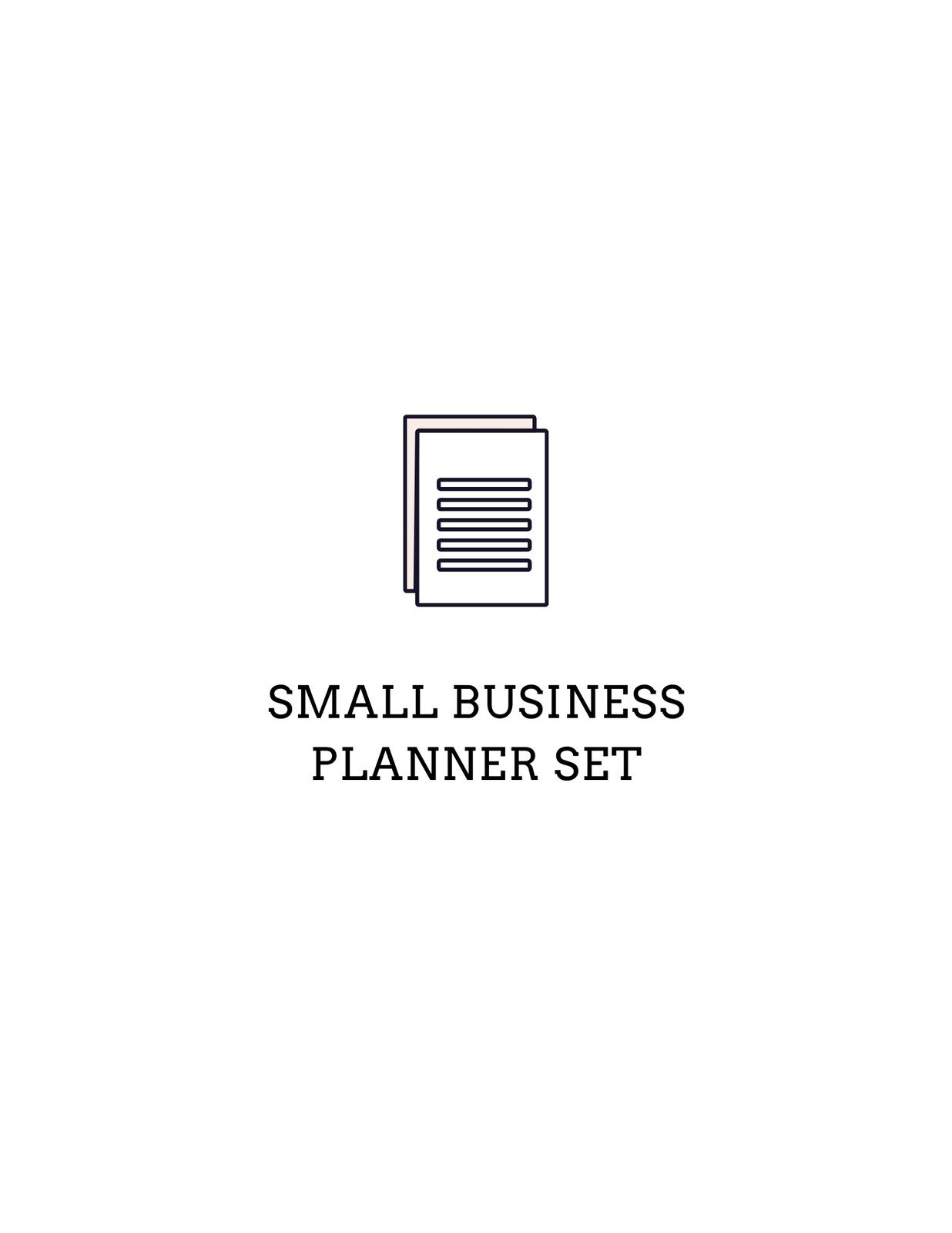Minimalist Planner Kit