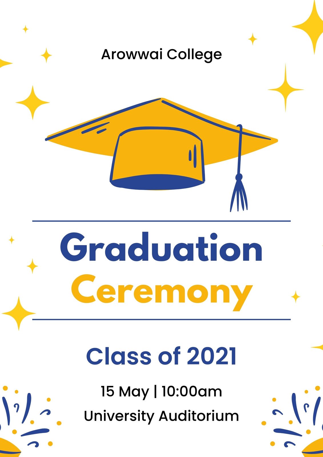 elementary-graduation-program-template