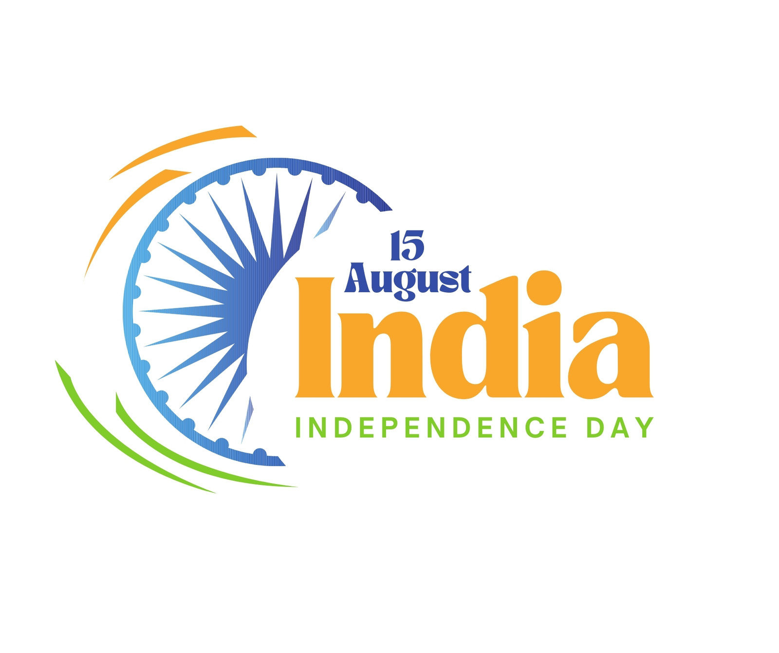 Happy India Independence Day Celebration Vector Template Design Logo  Illustration 2108766 Vector Art at Vecteezy