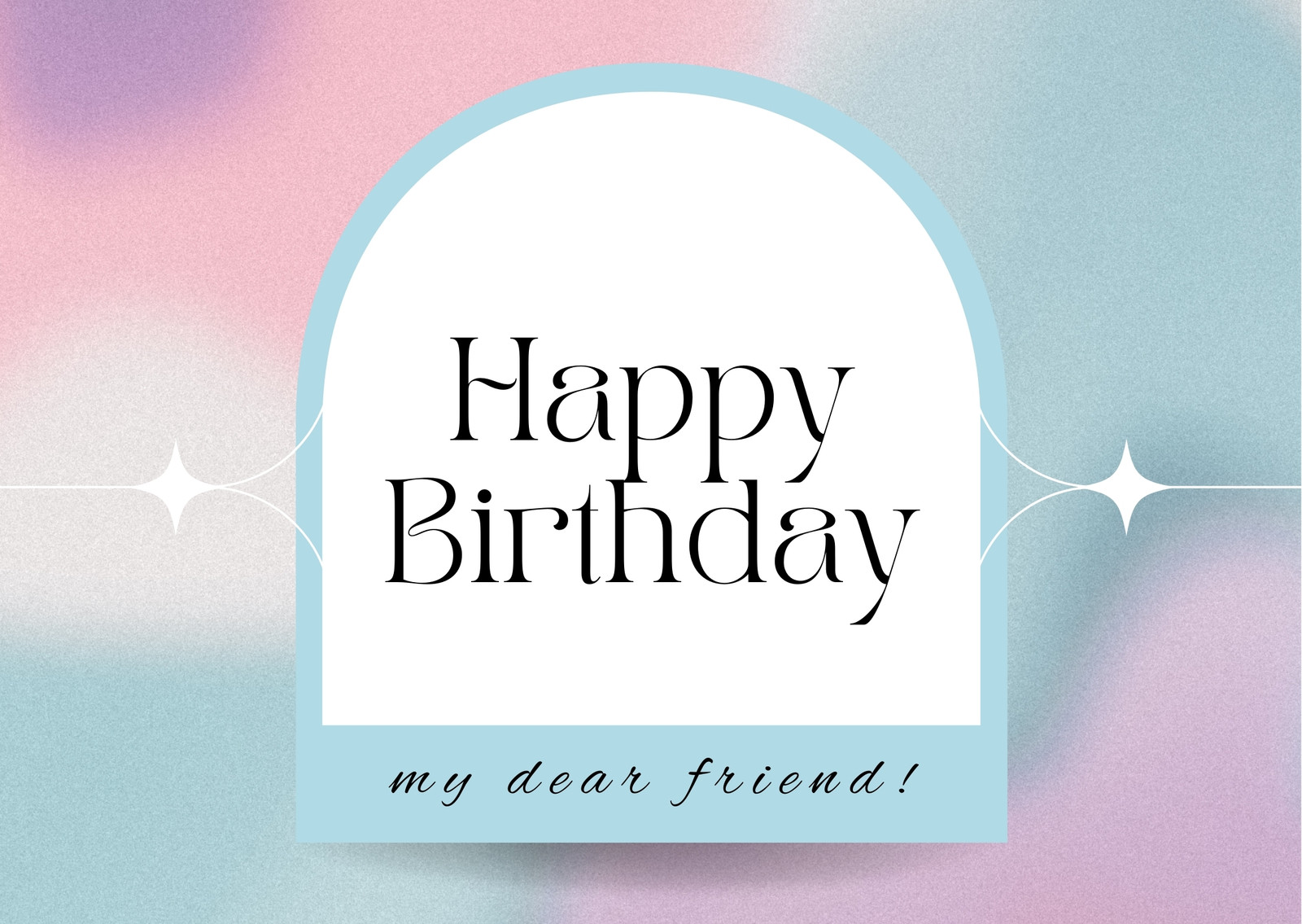 Happy Birthday Card with Name Adult Birthday Card Digital Birthday Card Virtual Birthday Card Kid Birthday Card Printable Birthday Card