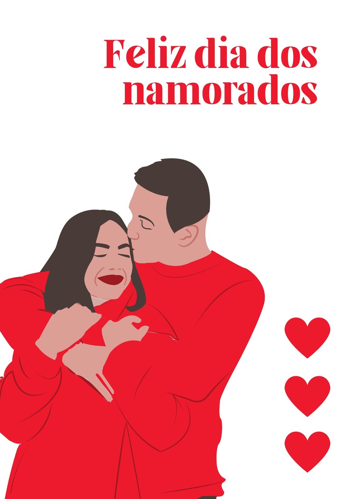 Premium Vector  Dia dos namorados june 12 brazil valentine's