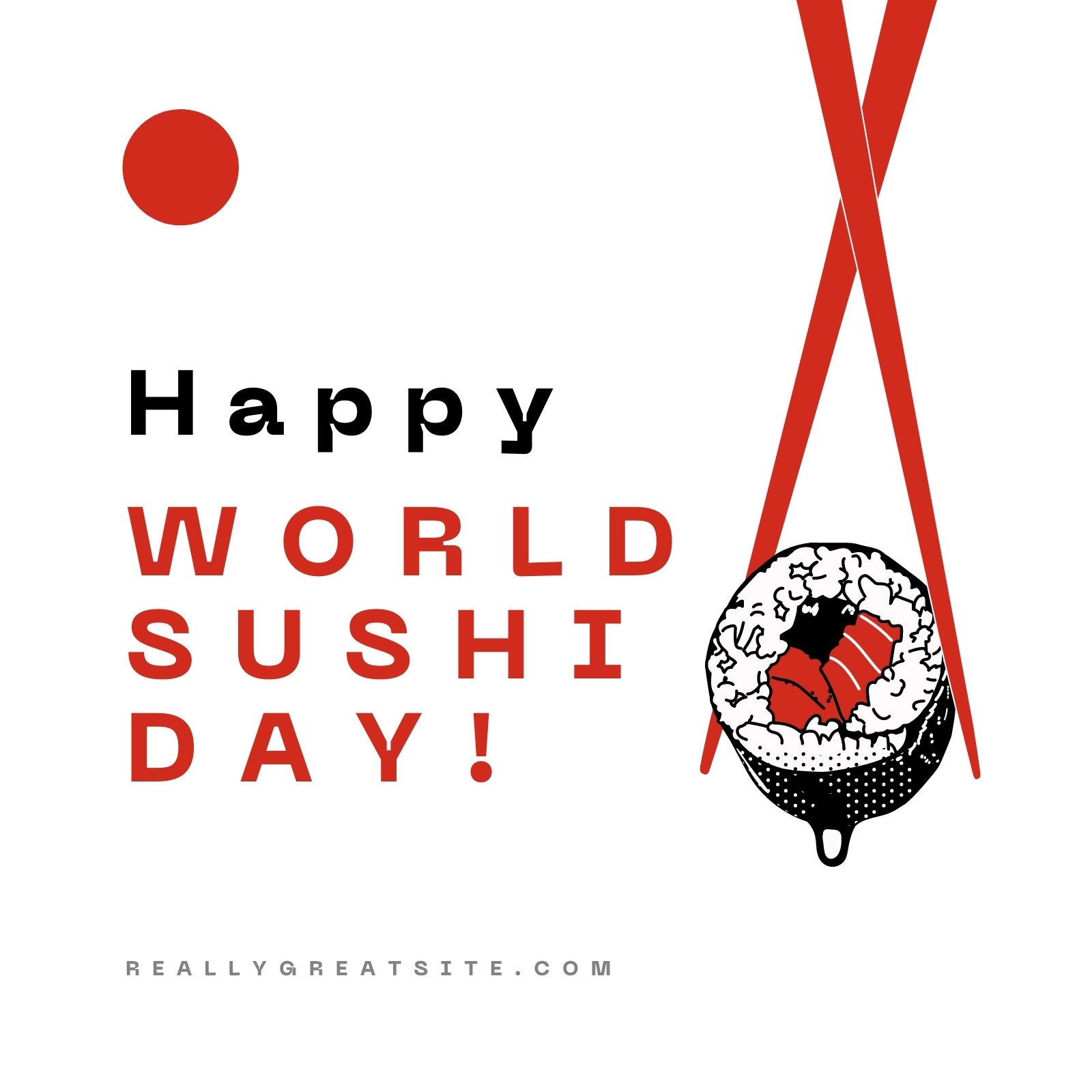 Happy #InternationalSushiDay! Looking for a way to work on your