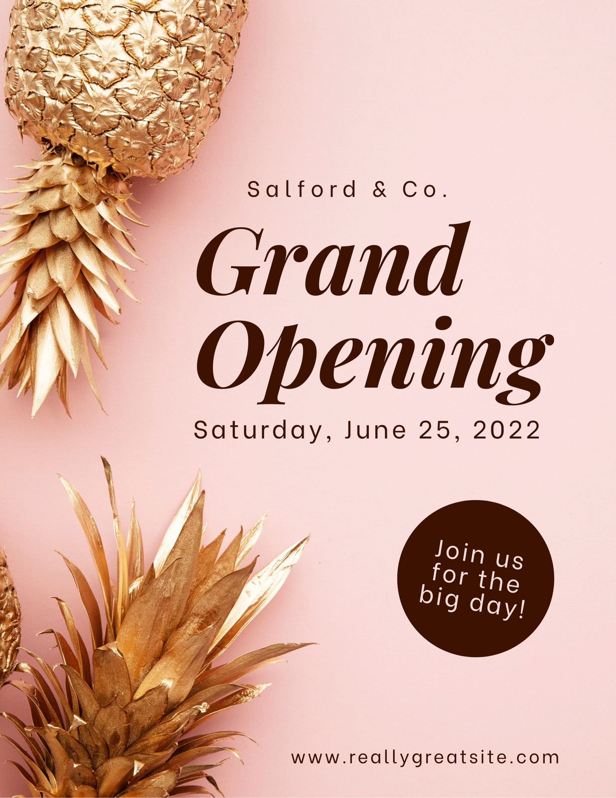 Clothing Store Grand Opening Flyer