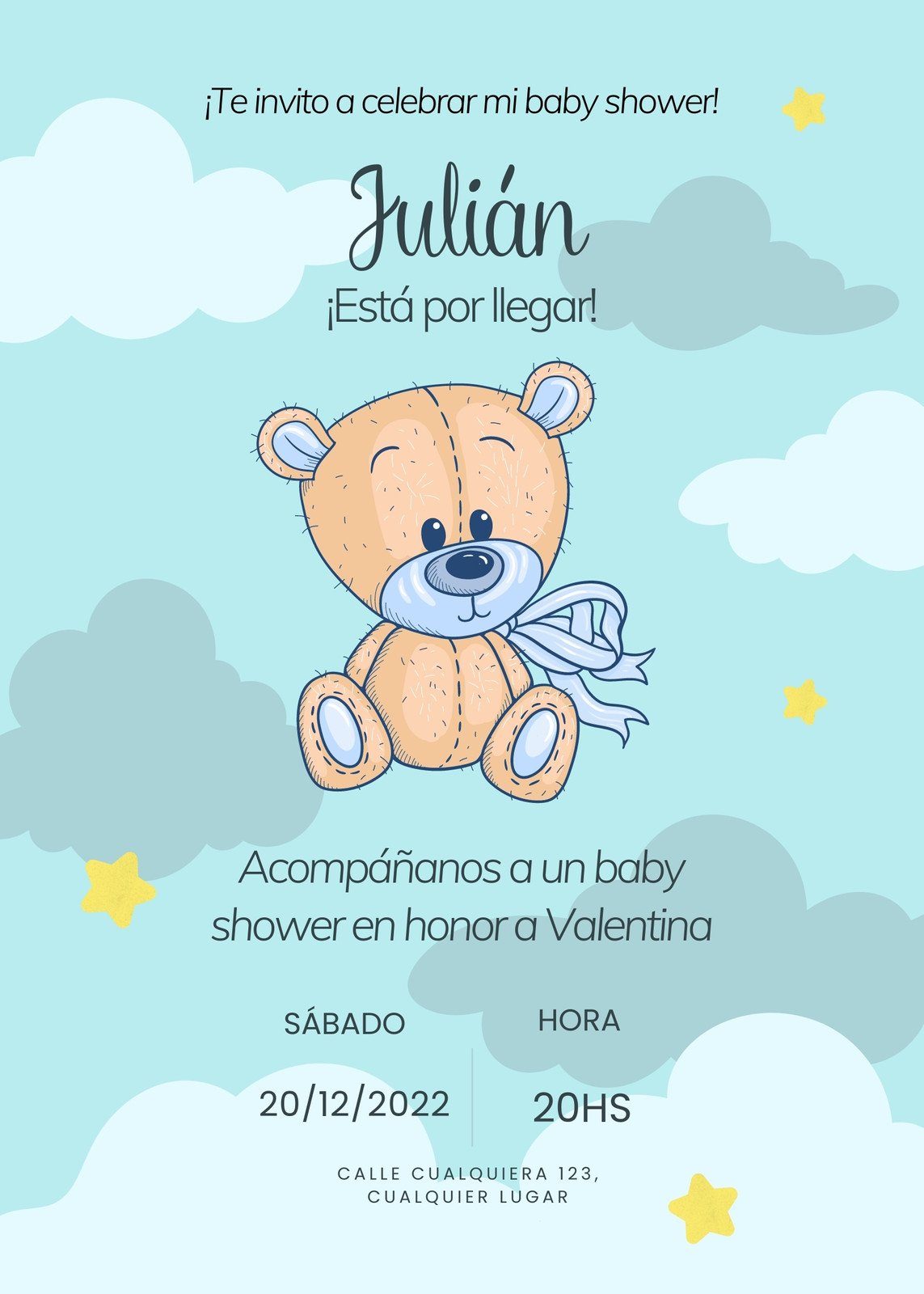 Arriba imagen invitacion baby shower español Aldamaryrestaurante mx