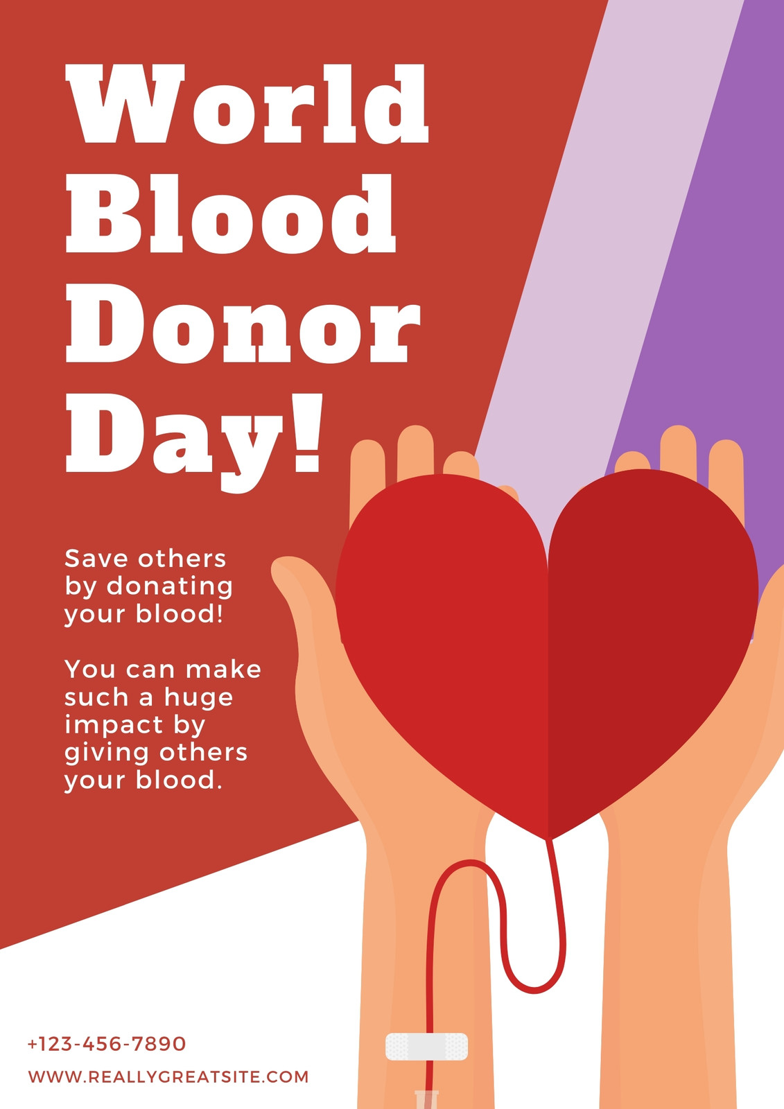 Free AI Blood Donation Poster Maker: Create AI-generated Blood Donation  Poster Images, Videos & Animations