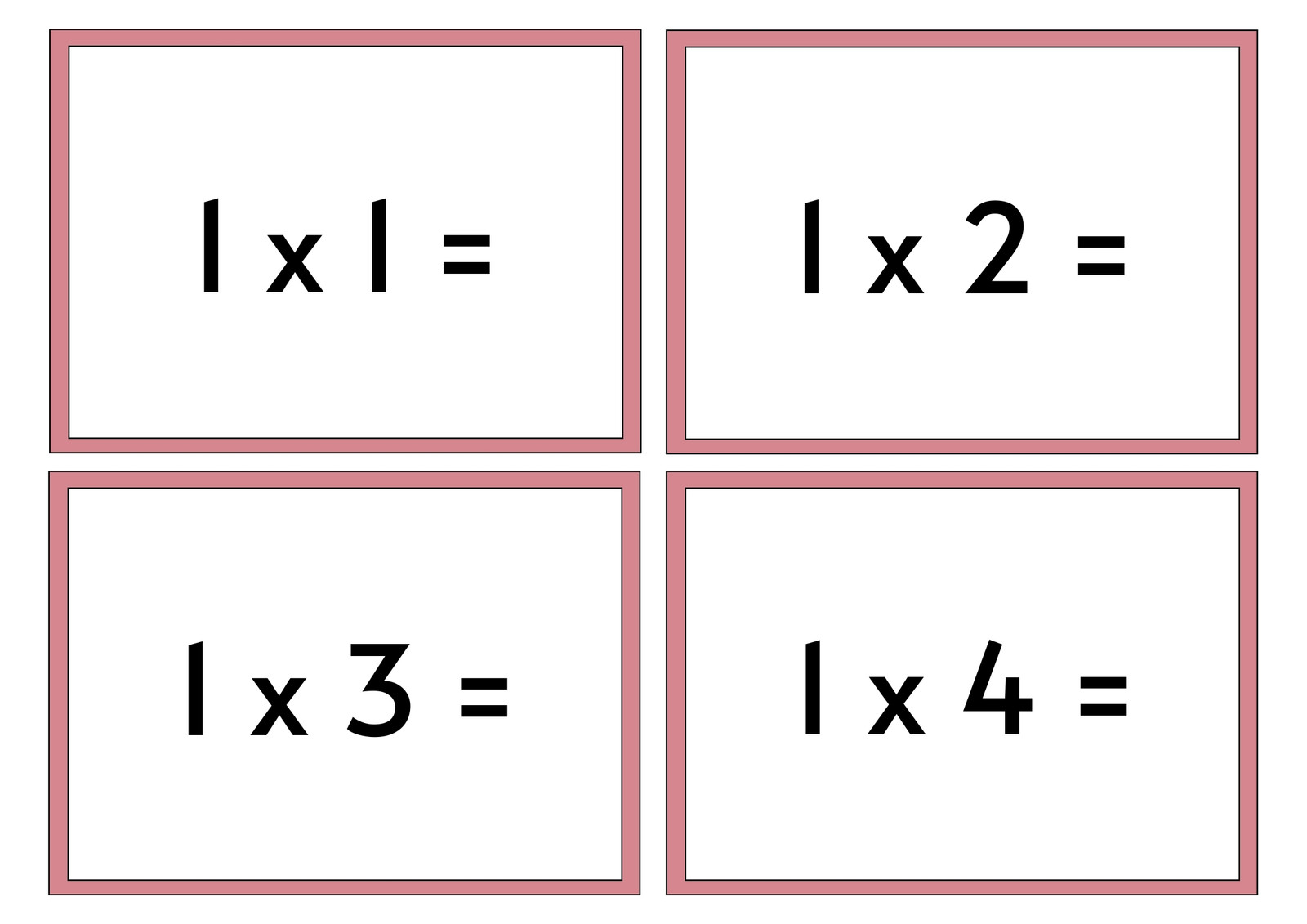 Multiplication (Flash Kids Flash Cards) by Flash Kids Editors, Paperback