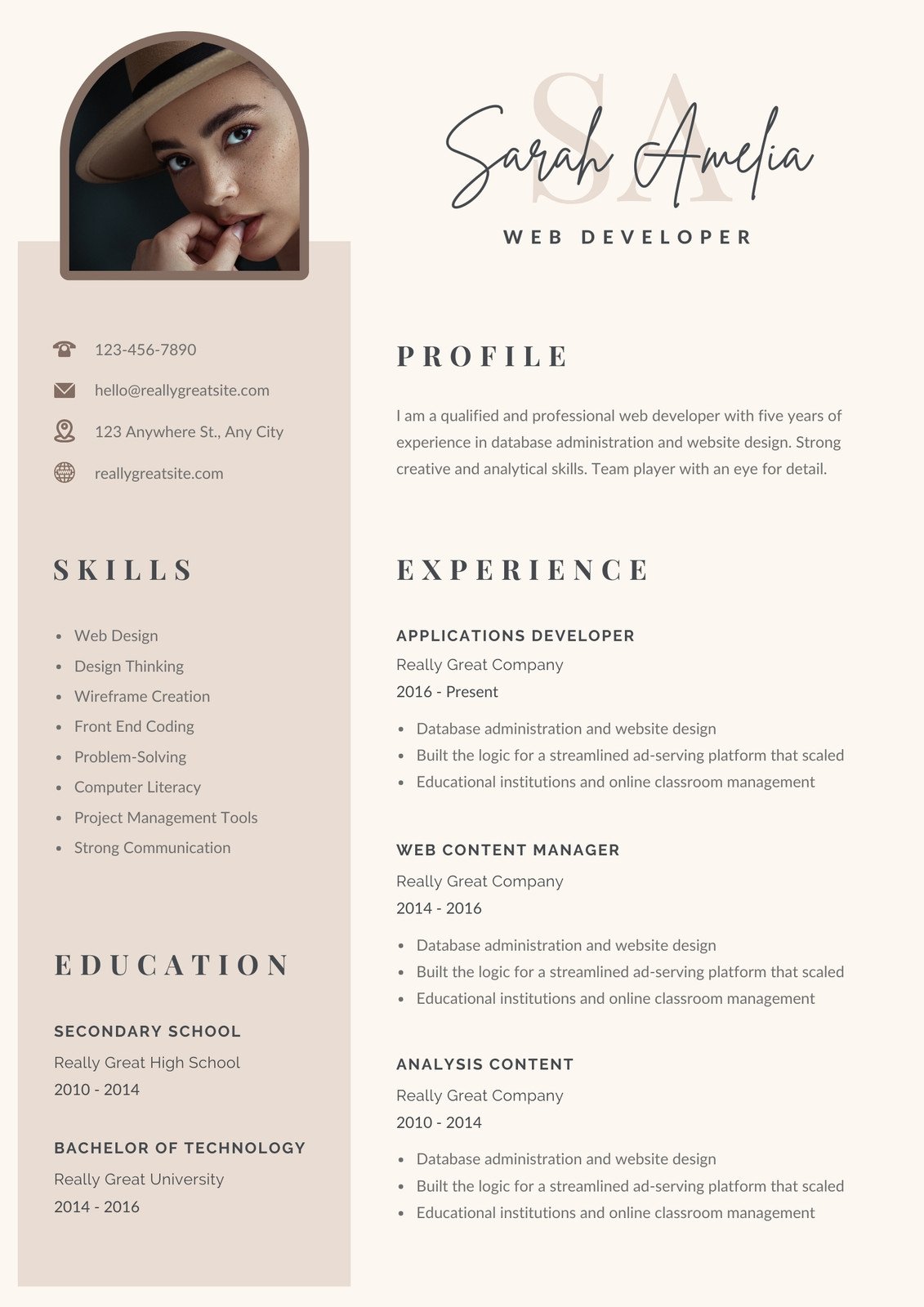 student-resume