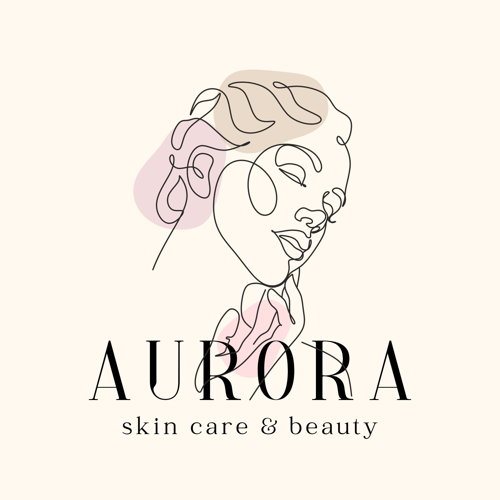 Aurora A Letter Logo Design Floral  Branding & Logo Templates ~ Creative  Market