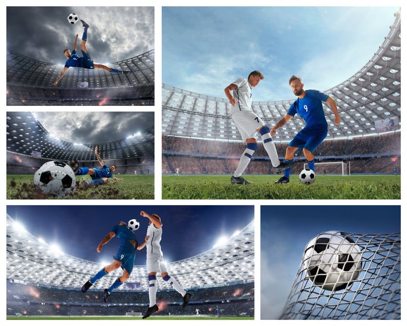 Free Sports Collage Templates Printable Templates