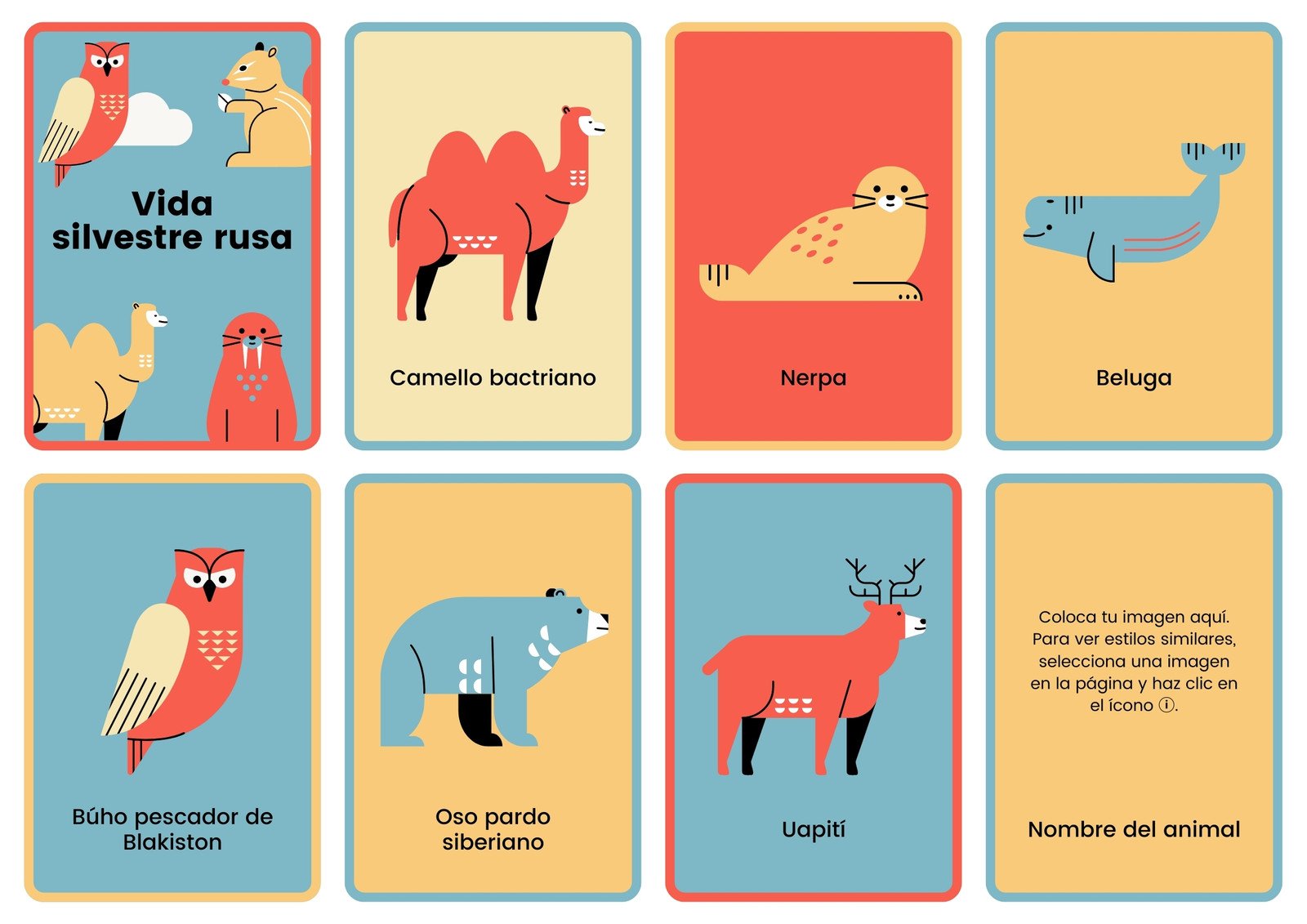 Pegatinas Imprimibles de Animales  Manualidades de papel para niños