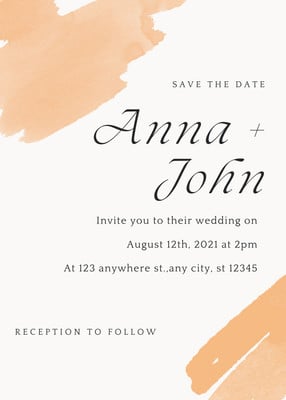 Free printable destination wedding invitation templates | Canva