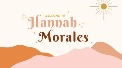 Hannah Name Meaning Name Meaning Print Boho Name (Download Now) 