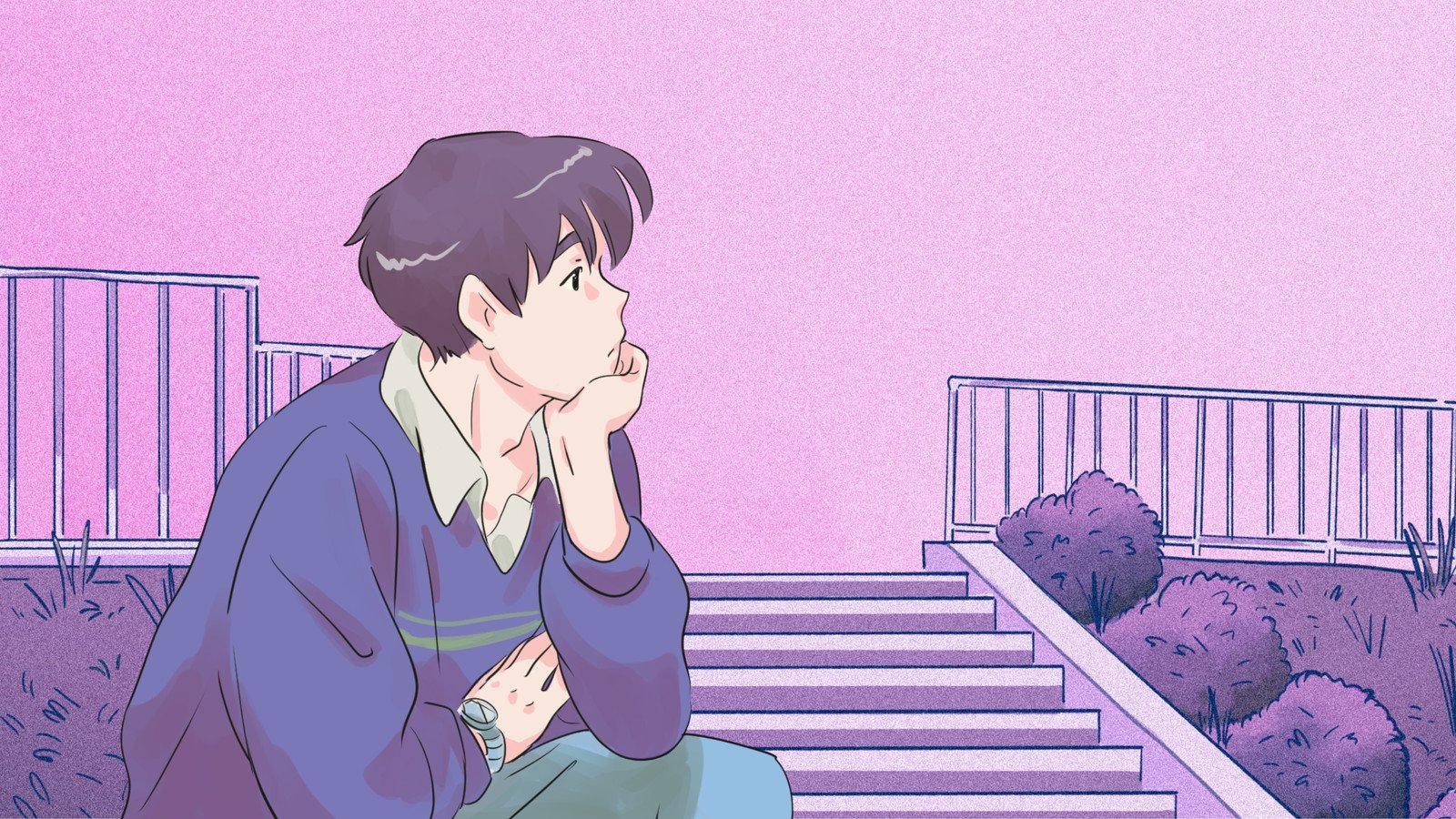 Discover 75+ purple wallpaper anime - in.cdgdbentre
