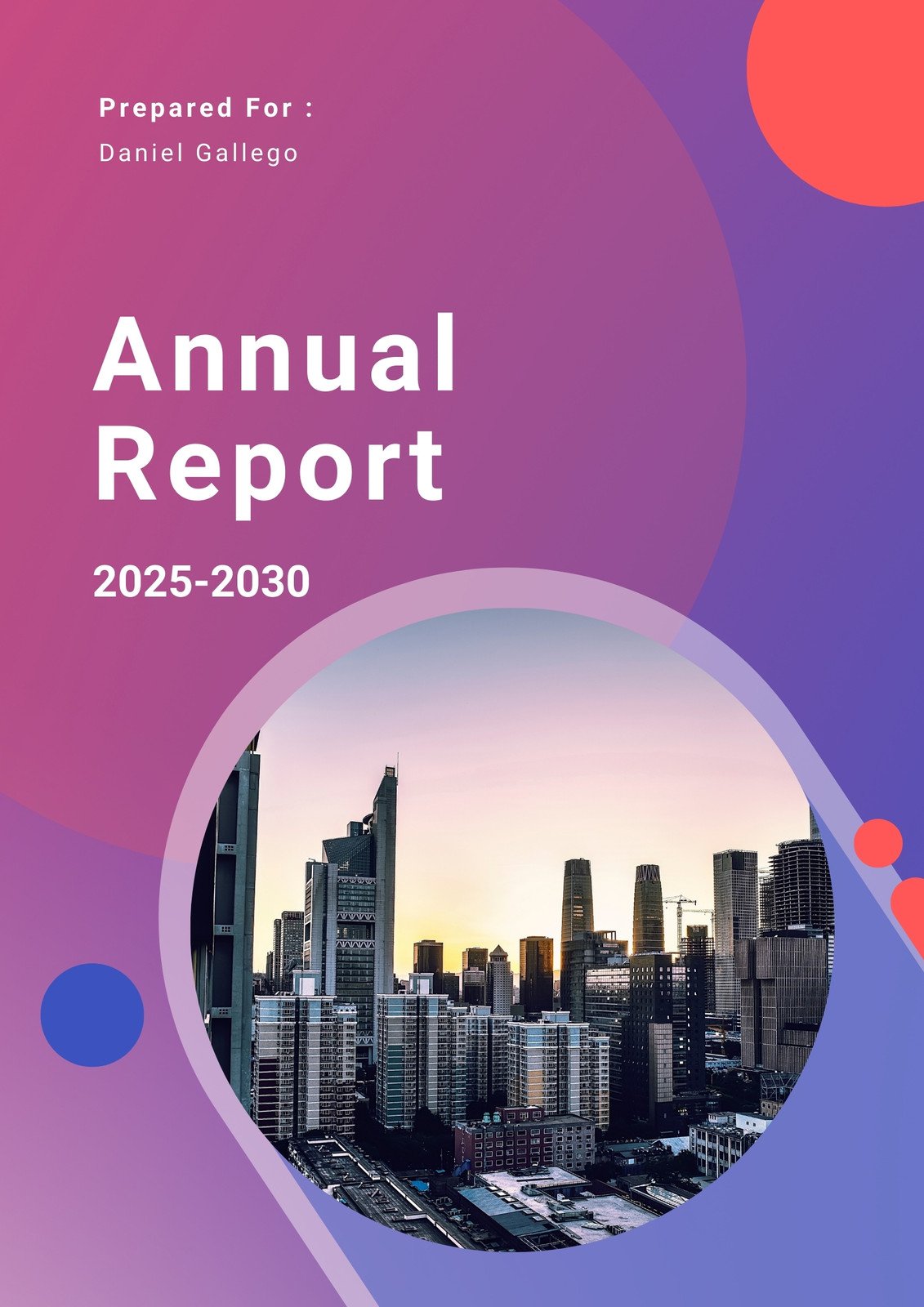 annual report design samples