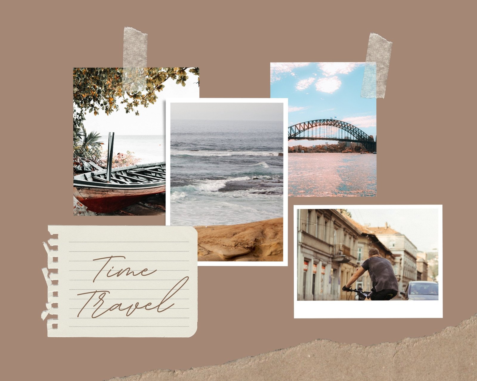 Travel Journal for Couples & Families, Travel Scrapbook, Holiday Scrapbook,  Travel Photo Book, Holiday Book, Gift for Couples 