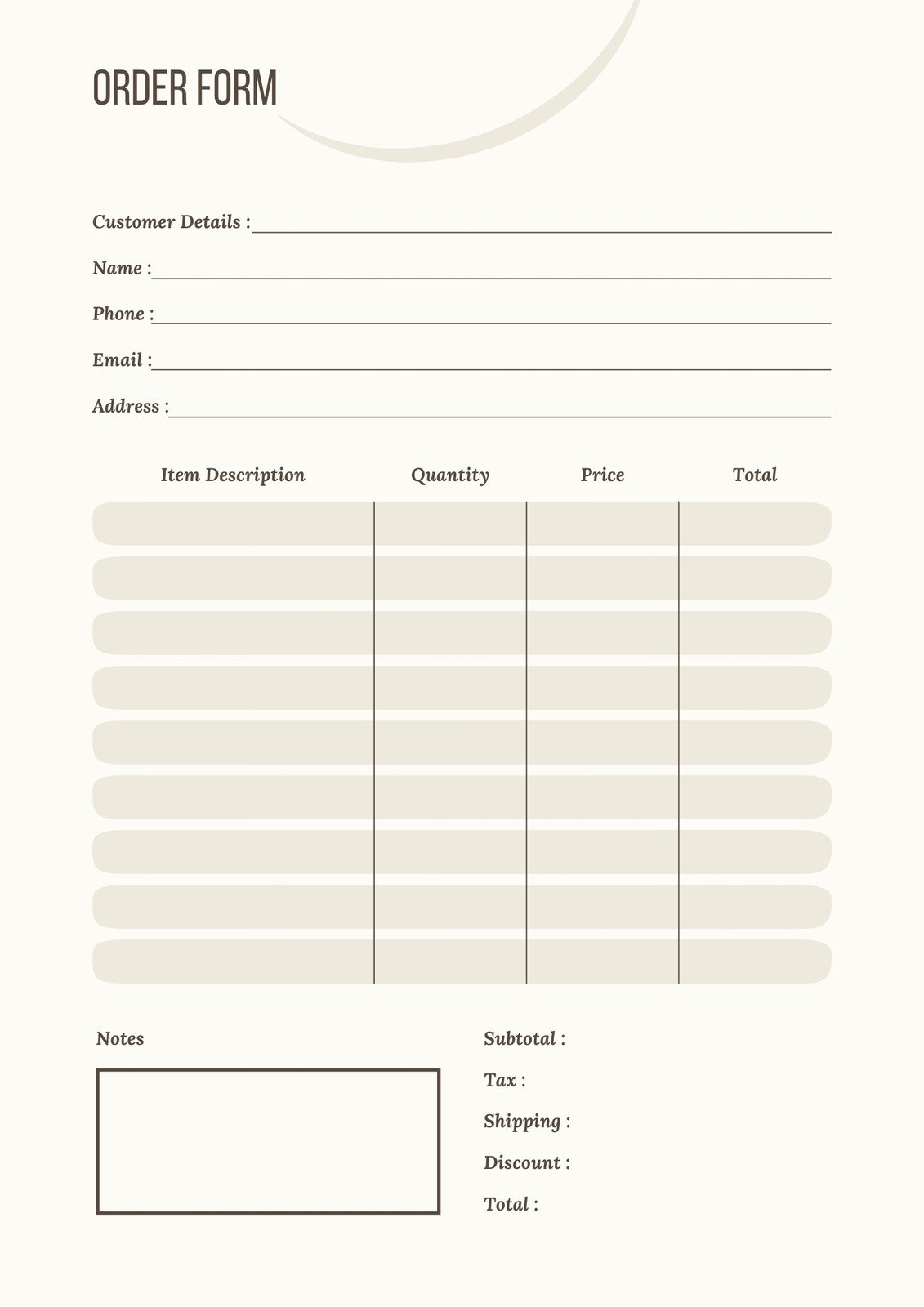 Free custom printable business planner templates