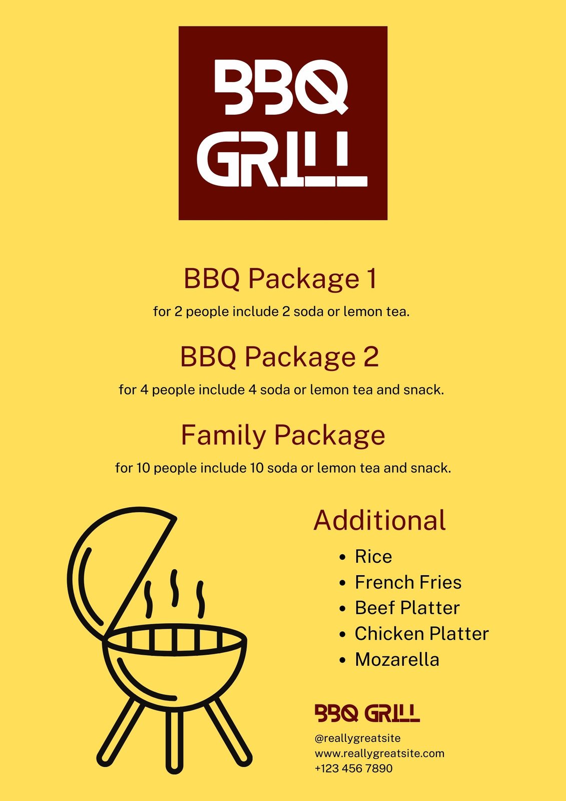 BBQ Grill Sheet- 1 Pack