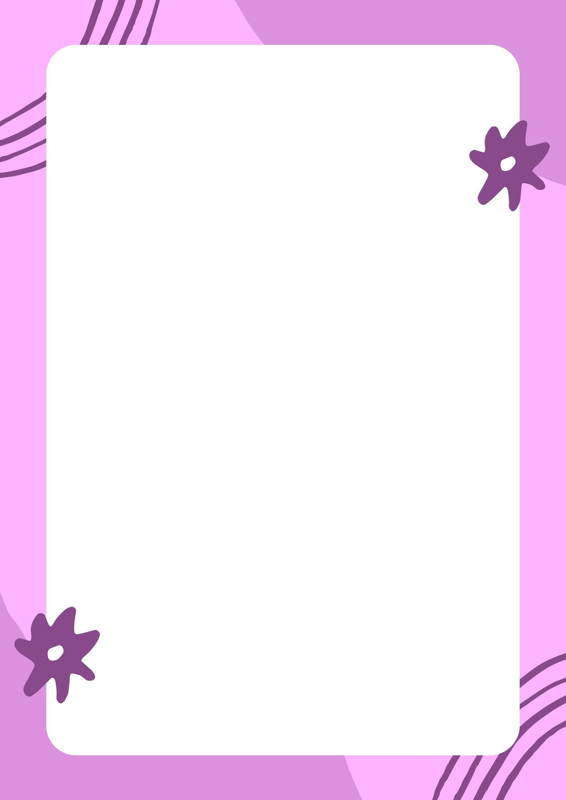 pink border design