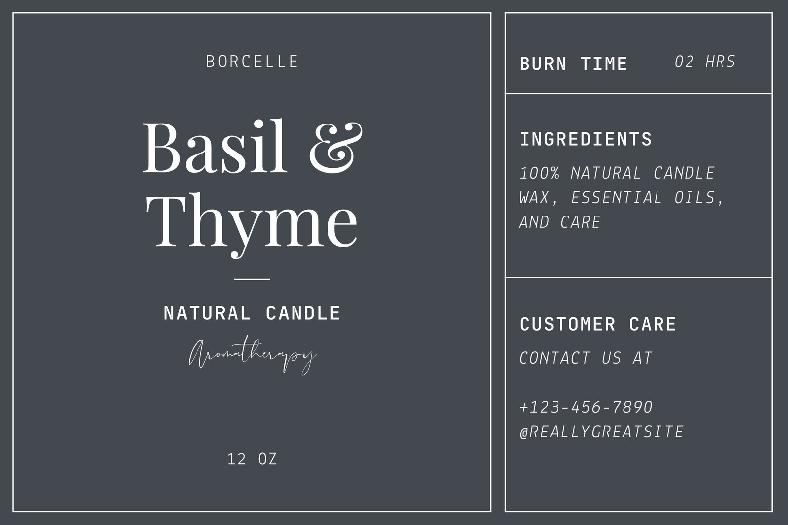 Candle Label Design Principles • Armatage Candle Company