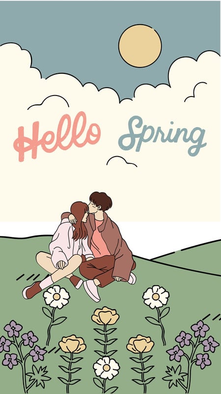 Hello March  50 Aesthetic Wallpapers For Your Phone This Spring