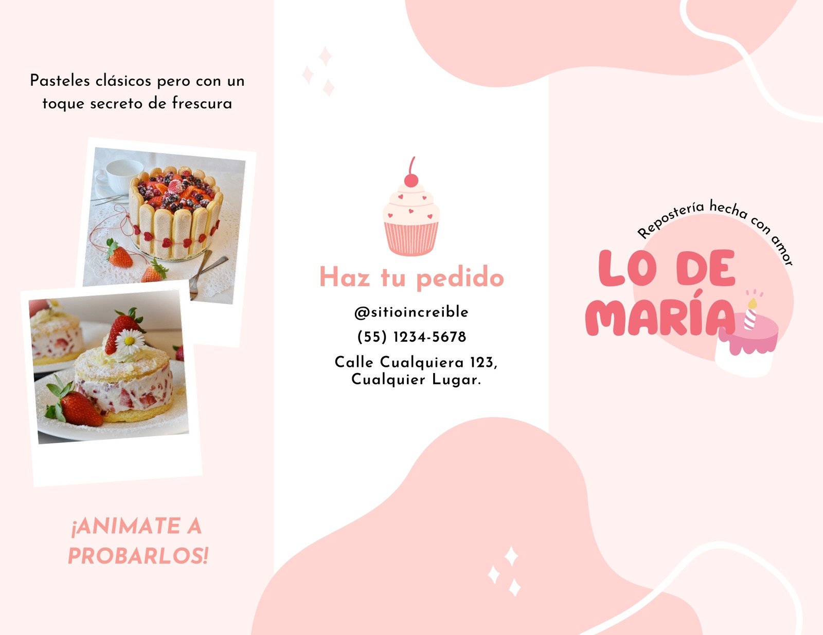 Plantillas de folletos editables para imprimir | Canva