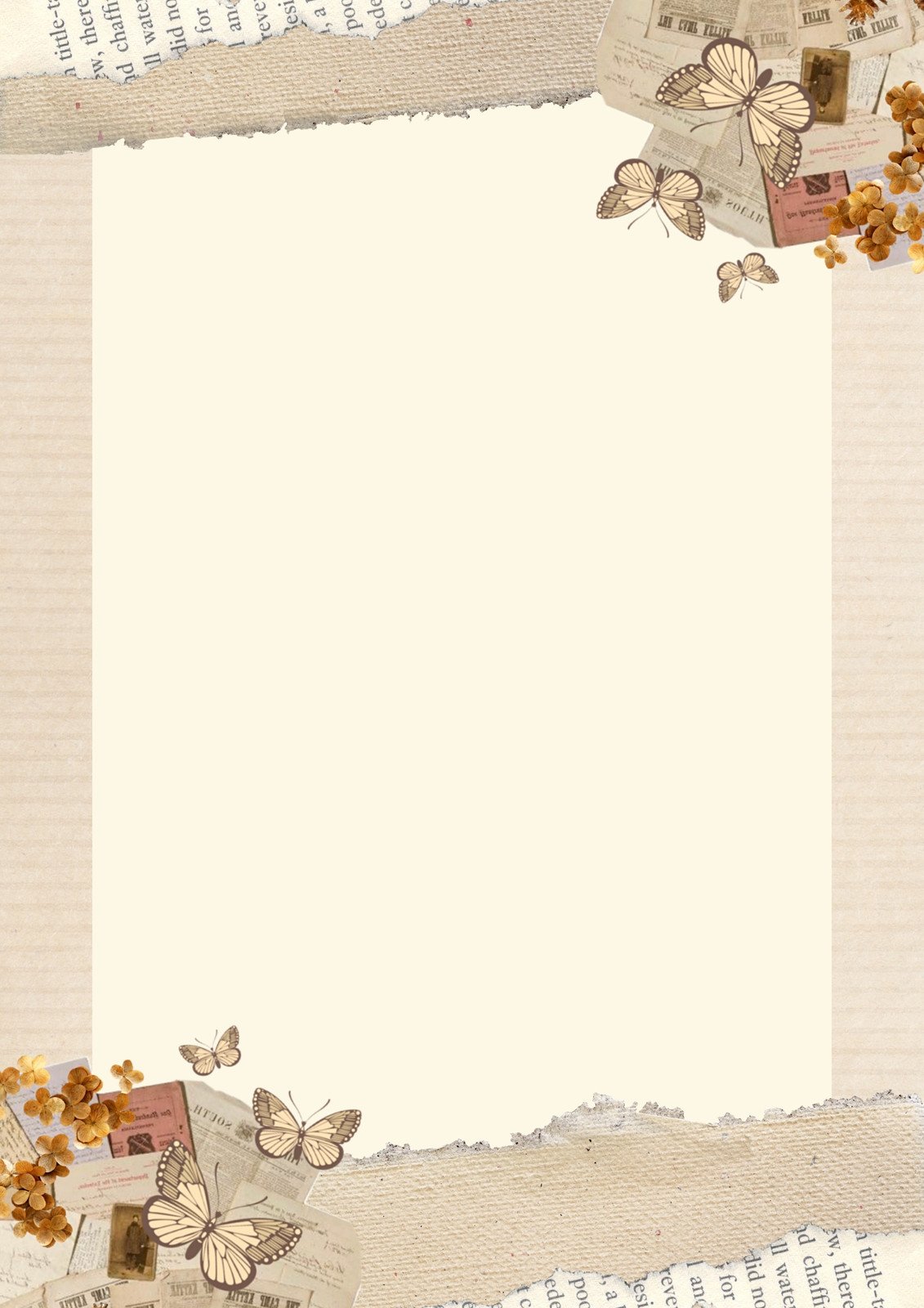 Free printable page border templates you can customize | Canva