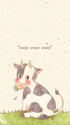 cute baby cow wallpaper
