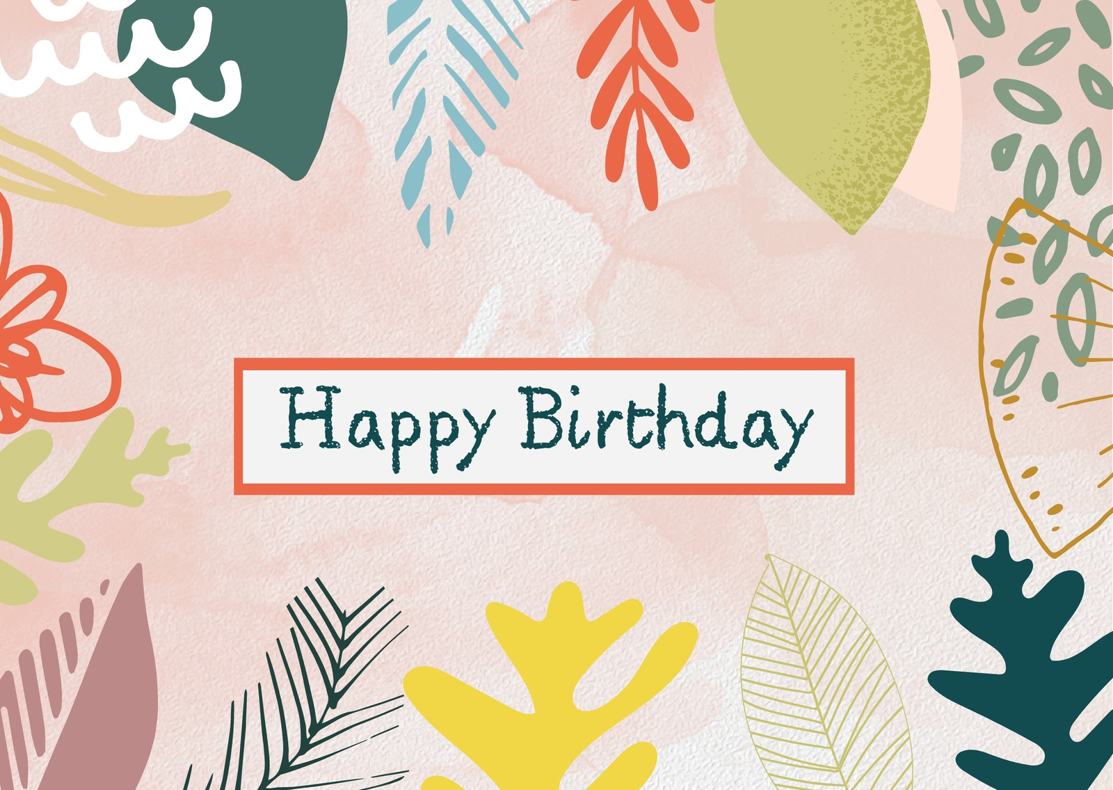 free custom printable birthday card templates canva