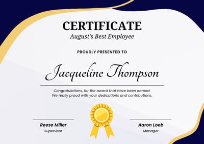 Free printable certificate templates you can customize | Canva