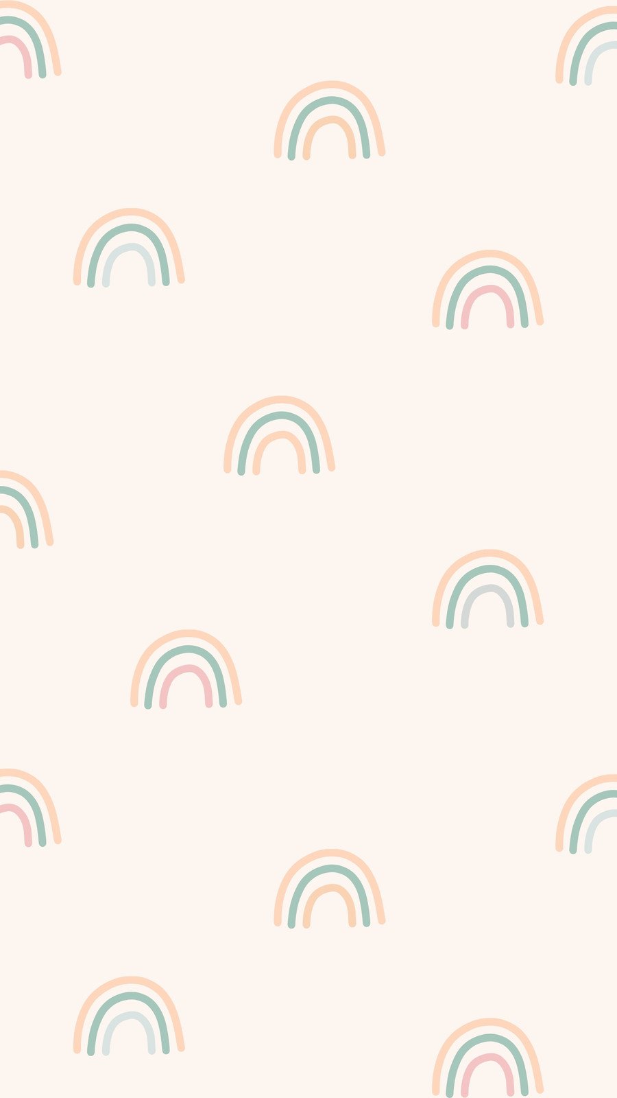 Rainbow patterned desktop tablet and phone wallpaper  makeandtell